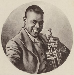 Louis Armstrong by English School
